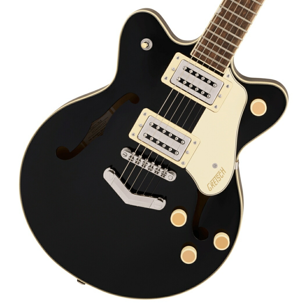 《WEBSHOPクリアランスセール》Gretsch / G2655 Streamliner Center Block Jr. Double-Cut with V-Stoptail Black グレッチ【PNG】