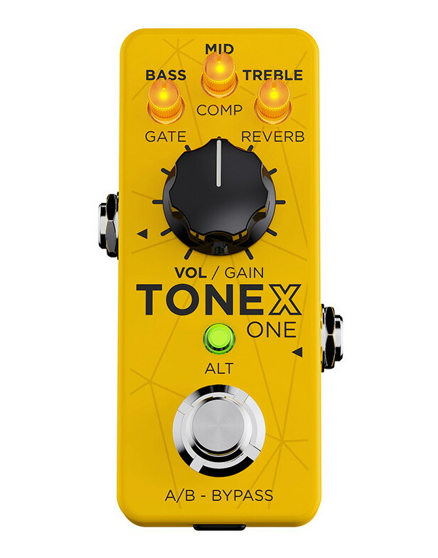 【数量限定モデル】IK Multimedia / TONEX One Brown Sound Yellow Limited Edition トーンエックス・ワン 【国内正規品】【PNG】