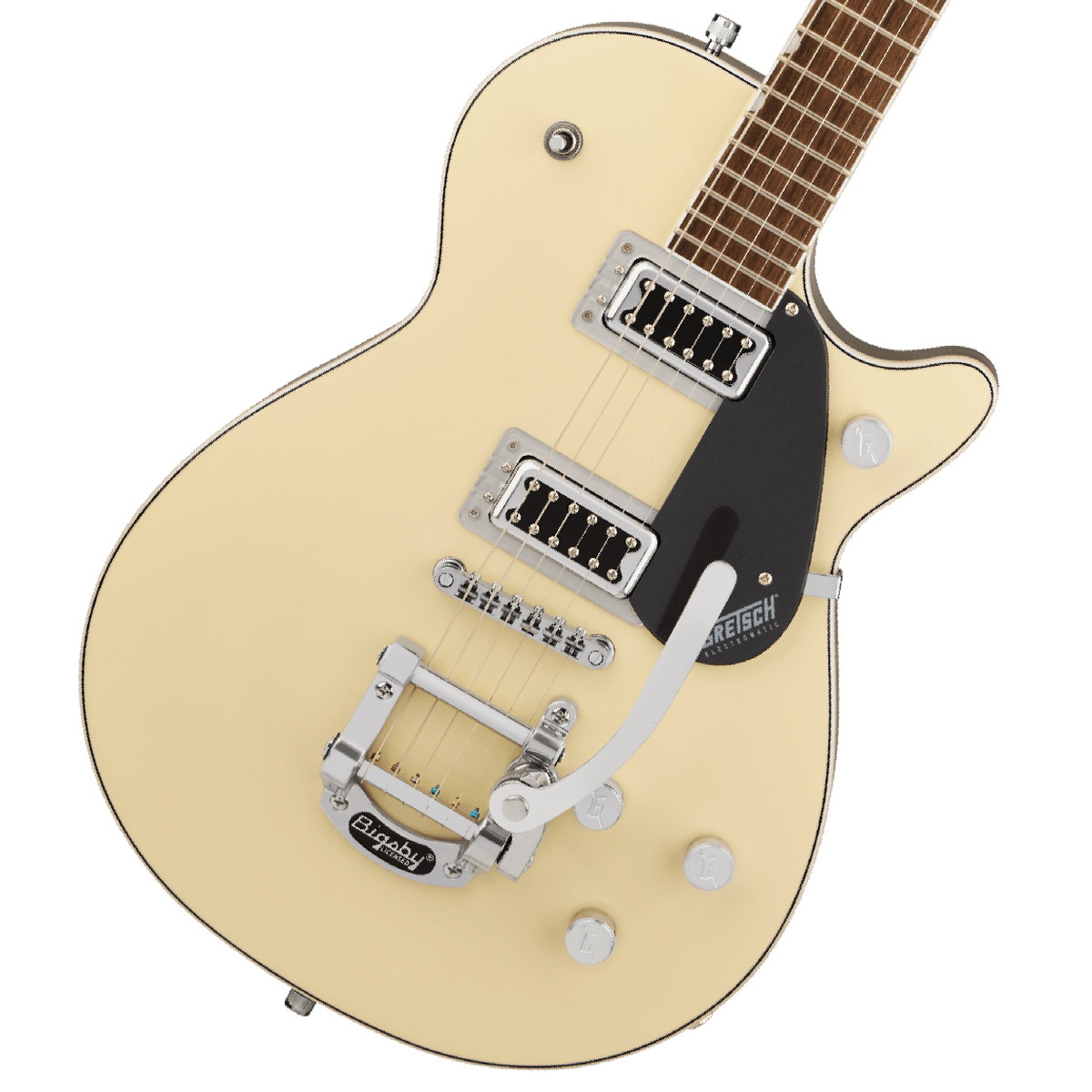 《WEBSHOPクリアランスセール》Gretsch / G5230T Electromatic Jet FT Single-Cut with Bigsby Laurel Fingerboard Two-Tone Vintage White / London Grey グレッチ【PNG】