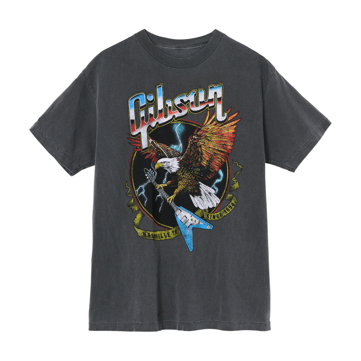Gibson / GA-TEE-EAG-GRY-LG Eagle Tee (Vintage Gray) Large ギブソン Tシャツ Lサイズ【YRK】