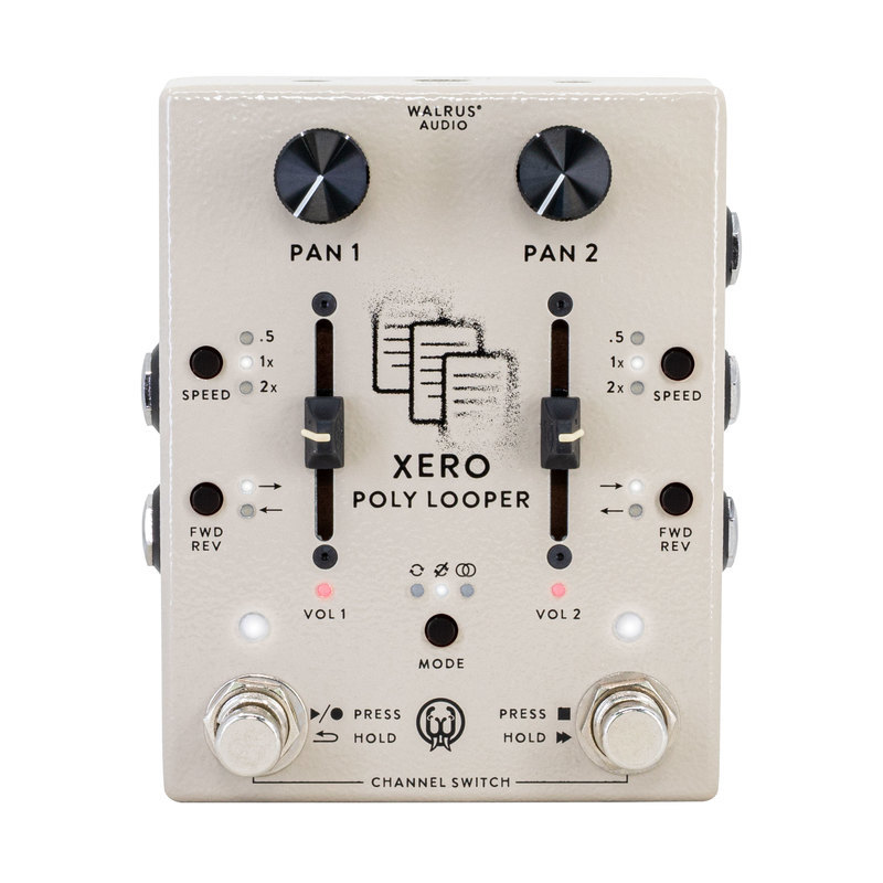 Walrus Audio / Xero Polylooper Cream WAL-XPL #C デュアルチャンネルルーパー ウォルラスオーディオ