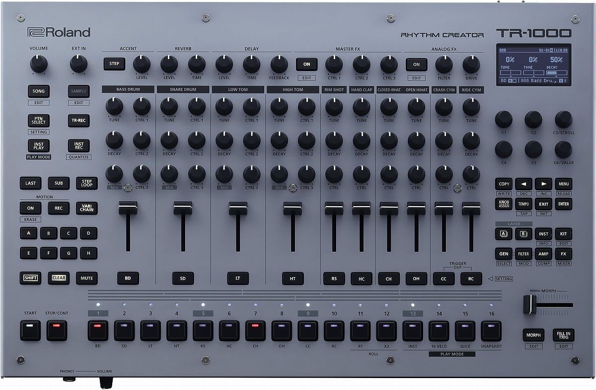 Roland ローランド / TR-1000 リズムマシン【お取り寄せ商品】《予約注文/次回納期未定》【YRK】｜イシバシ楽器　ＷＥＢ　ＳＨＯＰ