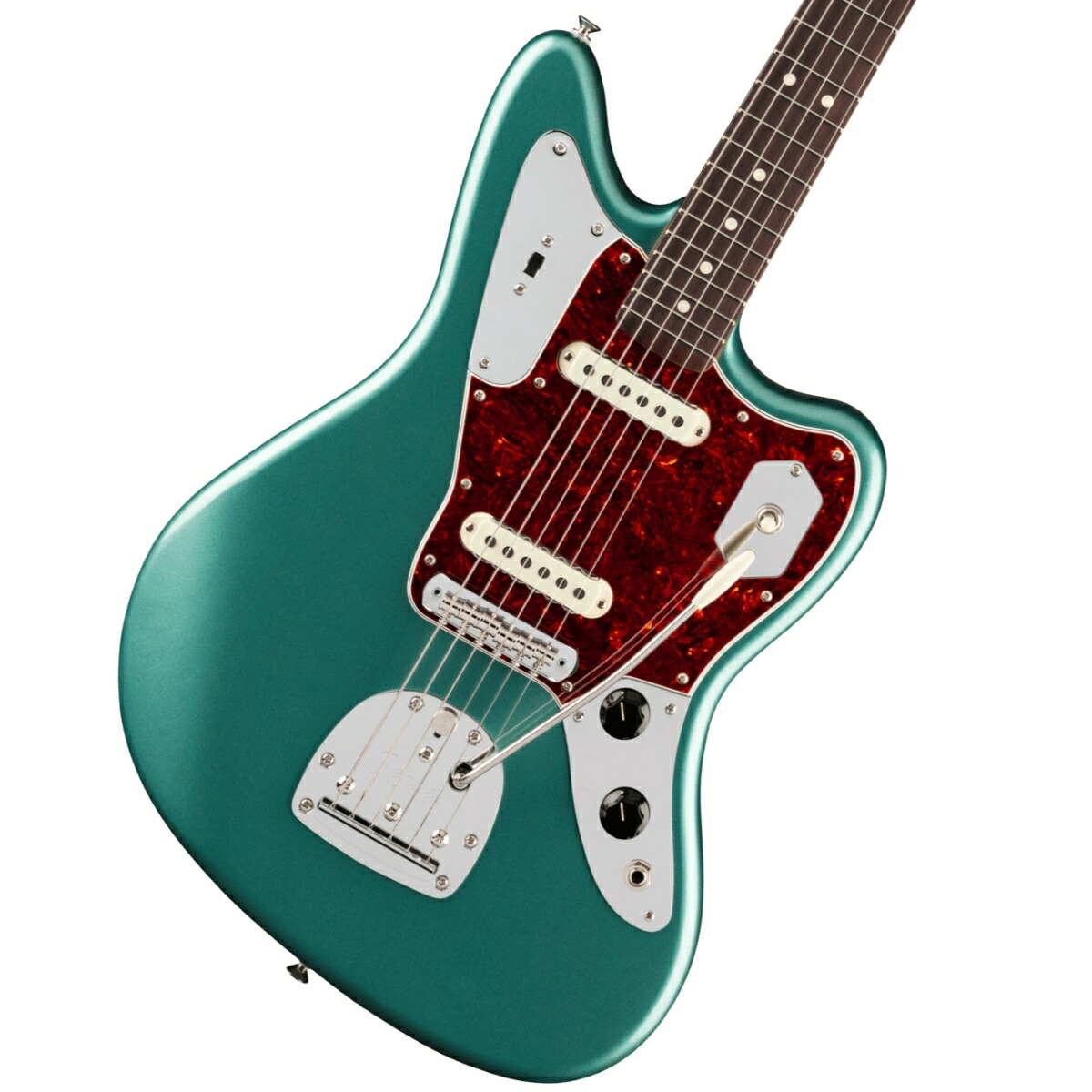 Fender / American Professional Classic Jaguar Rosewood Fingerboard Faded Sherwood Green Metallic フェンダー [USA製]《FENDER最新ストロボチューナープレゼント!》《FENDER充電式チューナープレゼント!》【YRK】｜イシバシ楽器　ＷＥＢ　ＳＨＯＰ