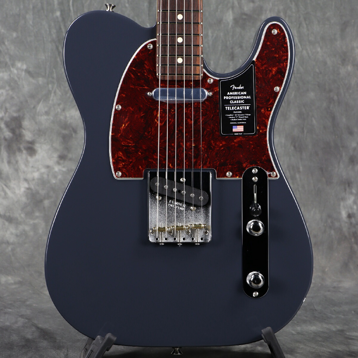 《WEBSHOPクリアランスセール》Fender / American Professional Classic Telecaster Rosewood Fingerboard Faded Black フェンダー [USA製] 【3.26kg】[S/N US25053527]【PNG】