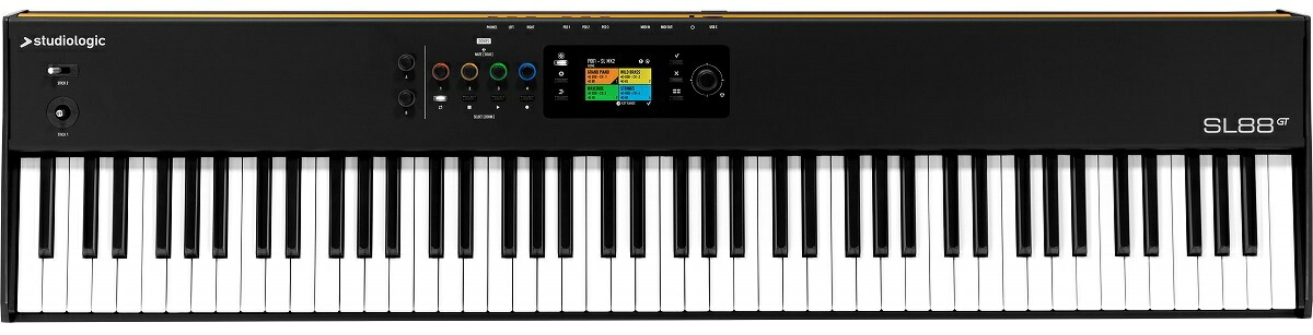 Studiologic スタジオロジック / SL88 GT MK2 MIDIマスターキーボード 木製ハイブリッド・ハンマーアクション鍵盤 88鍵モデル【お取り寄せ商品】【PNG】