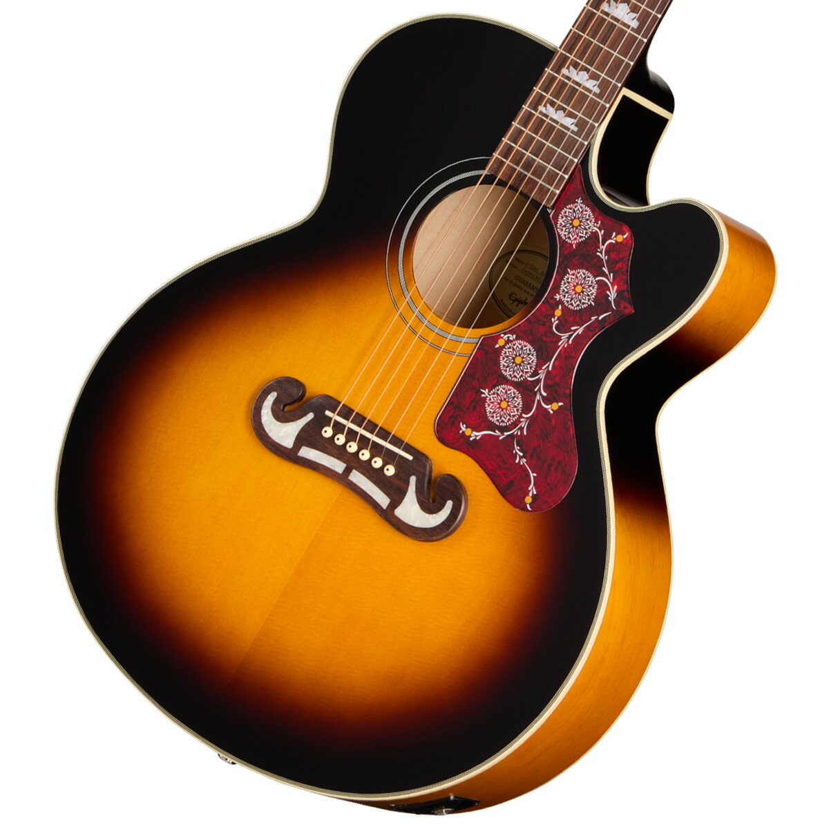 楽天市場】エピフォン アコースティックギター Epiphone J-200EC