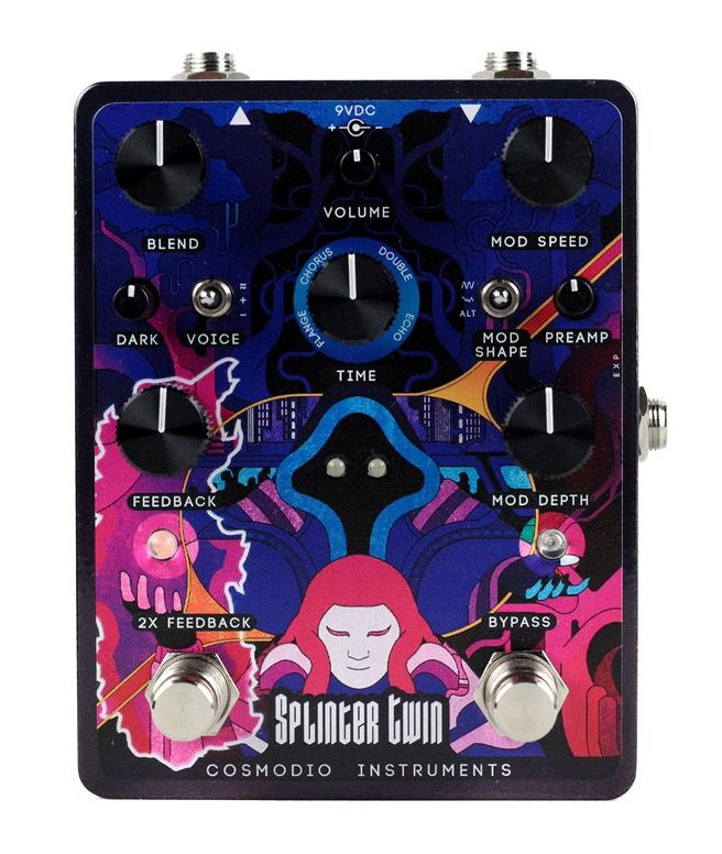 《セール品》【新製品】 Cosmodio Instruments / Splinter Twin モジュレーションペダル【国内正規品】【PNG】