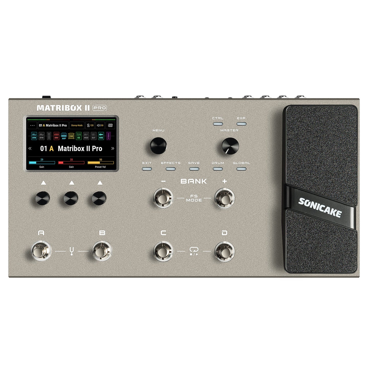 Sonicake / Matribox II Pro QME-200 マルチエフェクター 【国内正規品】