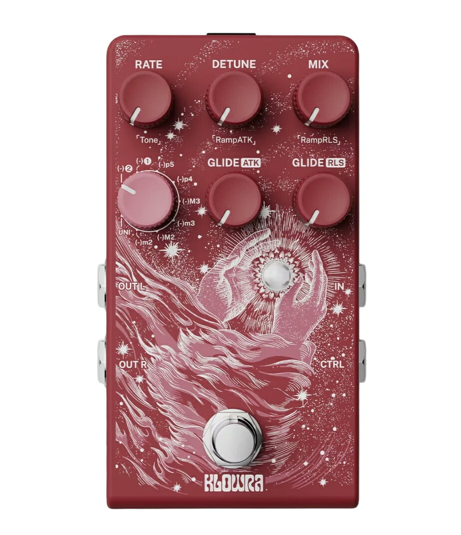 Klowra クロウラ / Vein Pitch Shifter ヴェイン・ピッチシフター KBS-04 ピッチシフター ギターエフェクター【国内正規品】