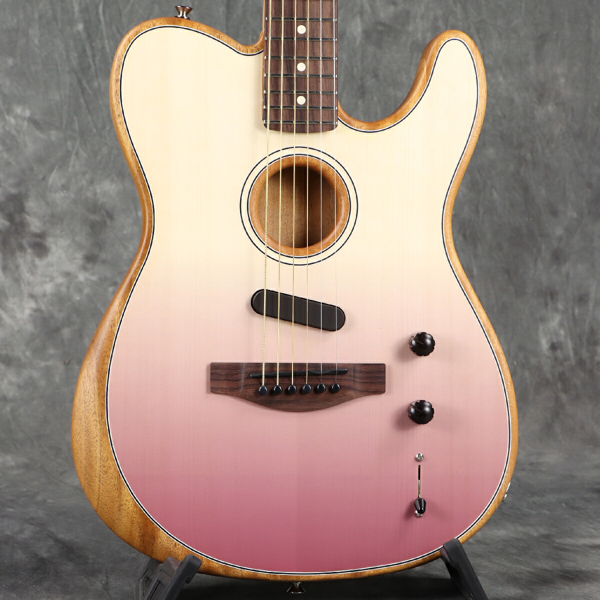 Fender / FSR Acoustasonic Player Telecaster Rosewood Fingerboard Burgundy Fade フェンダー [限定モデル]【2.15kg】[S/N MXA2501450]【YRK】