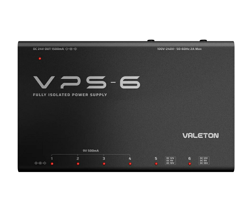 Valeton / VPS-6 パワーサプライ ヴェイルトン 【国内正規品】