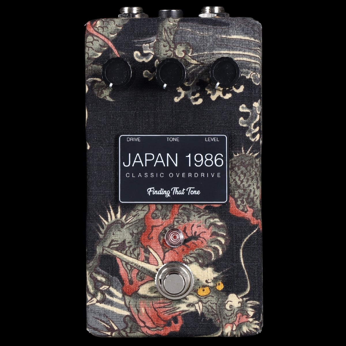 【実機画像】 Finding That Tone / JAPAN 1986 ltd. RYU-BLACK Overdrive オーバードライブ [S/N：428]