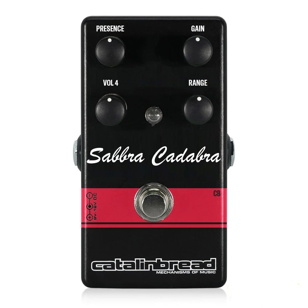 《購入特典有り》【2026年限定カラーリミテッド】Catalinbread / Sabbra Cadabra Overdrive オーバードライブ Jan '26 Limited Edition【国内正規品】《Fenderギター/ベース用シールドケーブルプレゼント》｜イシバシ楽器　ＷＥＢ　ＳＨＯＰ