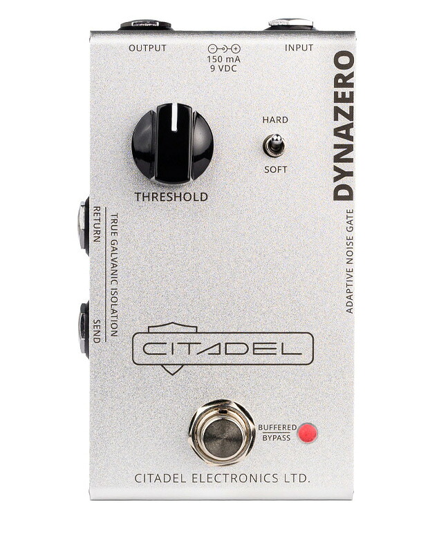 《セール品》【待望の国内初入荷！】 Citadel Electronics / Dynazero アダプティブ・ノイズ・ゲート【国内正規品】 【PNG】｜イシバシ楽器　ＷＥＢ　ＳＨＯＰ 18,834円