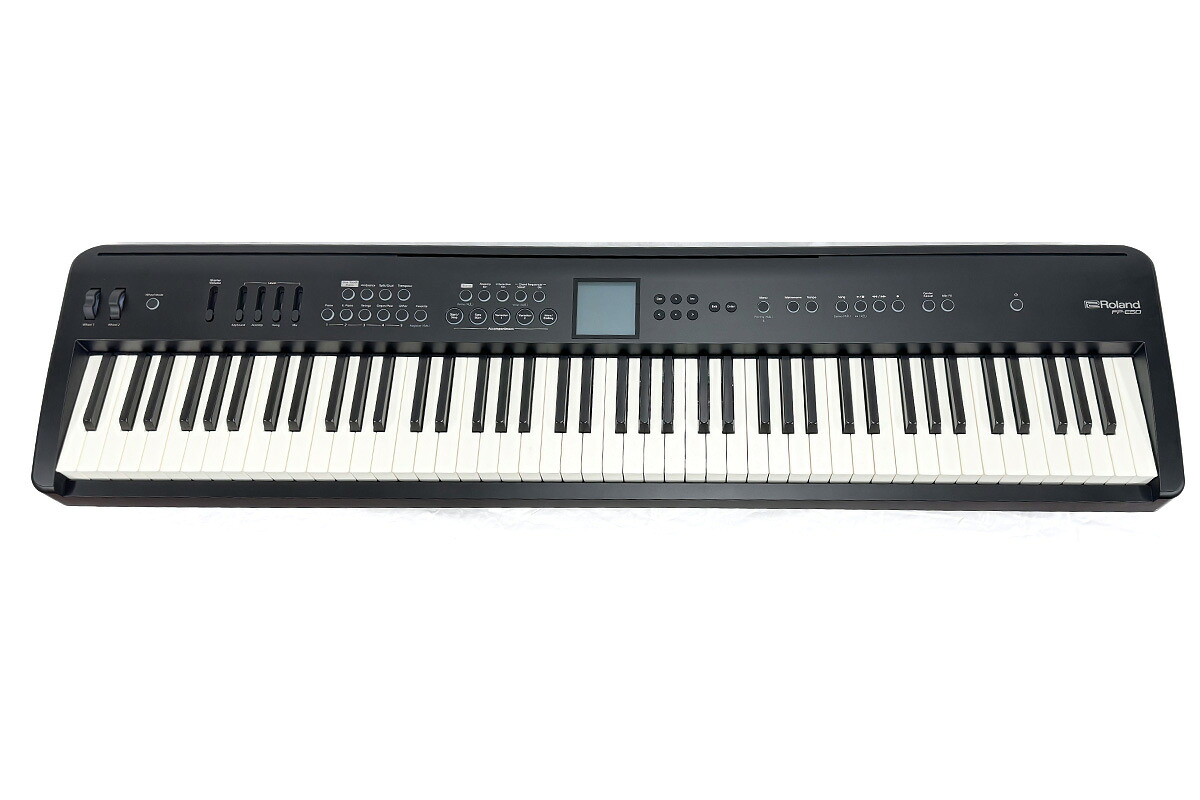 Roland ローランド / FP-E50-BK スピーカー内蔵ポータブル・ピアノ【デモ使用品特価】【PNG】｜イシバシ楽器　ＷＥＢ　ＳＨＯＰ