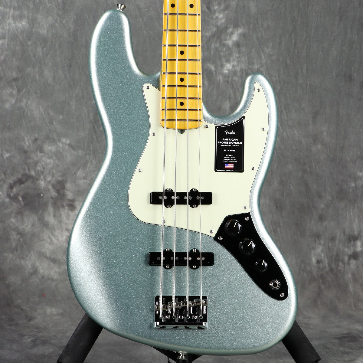 Fender/ American Professional II Jazz Bass Maple Fingerboard Mystic Surf Green フェンダー【4.26kg】[S/N US24042418]【YRK】