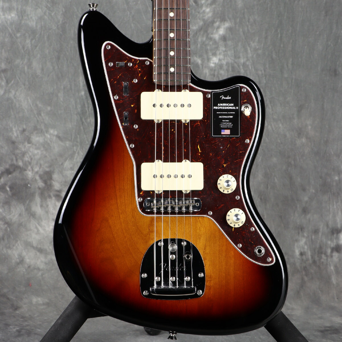 【B級アウトレット特価】Fender / American Professional II Jazzmaster Rosewood Fingerboard 3-Color Sunburst【3.94kg】[S/N US25083486]《FENDER最新ストロボチューナープレゼント!》【YRK】