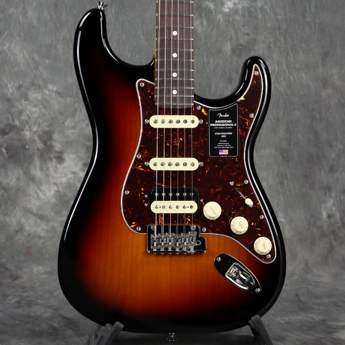 Fender/ American Professional II Stratocaster HSS Rosewood Fingerboard 3-Color Sunburst フェンダー【3.73kg】[S/N US25067136]《FENDER最新ストロボチューナープレゼント!》【YRK】