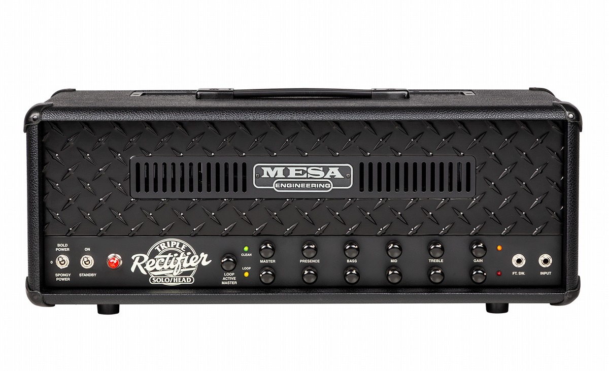 【未展示在庫有り】 Mesa/Boogie / 90s Triple Rectifier Blackout Black Bronco Finish 150W ギターアンプヘッド メサ・ブギー 【国内正規品】