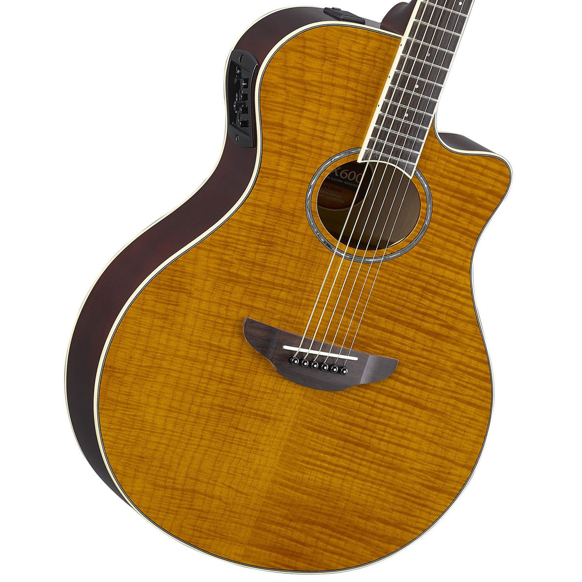 楽天市場】YAMAHA エレアコ APX600FM AM アンバー ヤマハ