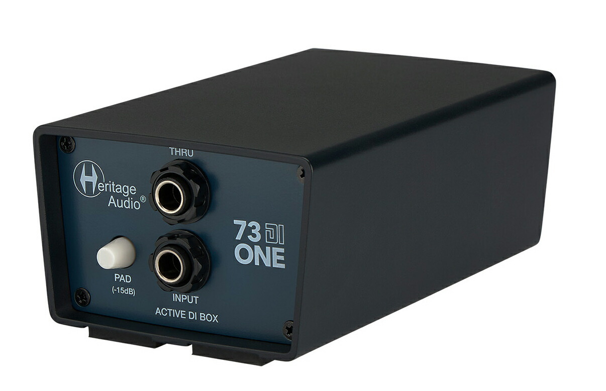 【新製品】 Heritage Audio / 73 DI One アクティブ DI ボックス 楽器用ダイレクトボックス 楽器用DI【国内正規品】【PNG】