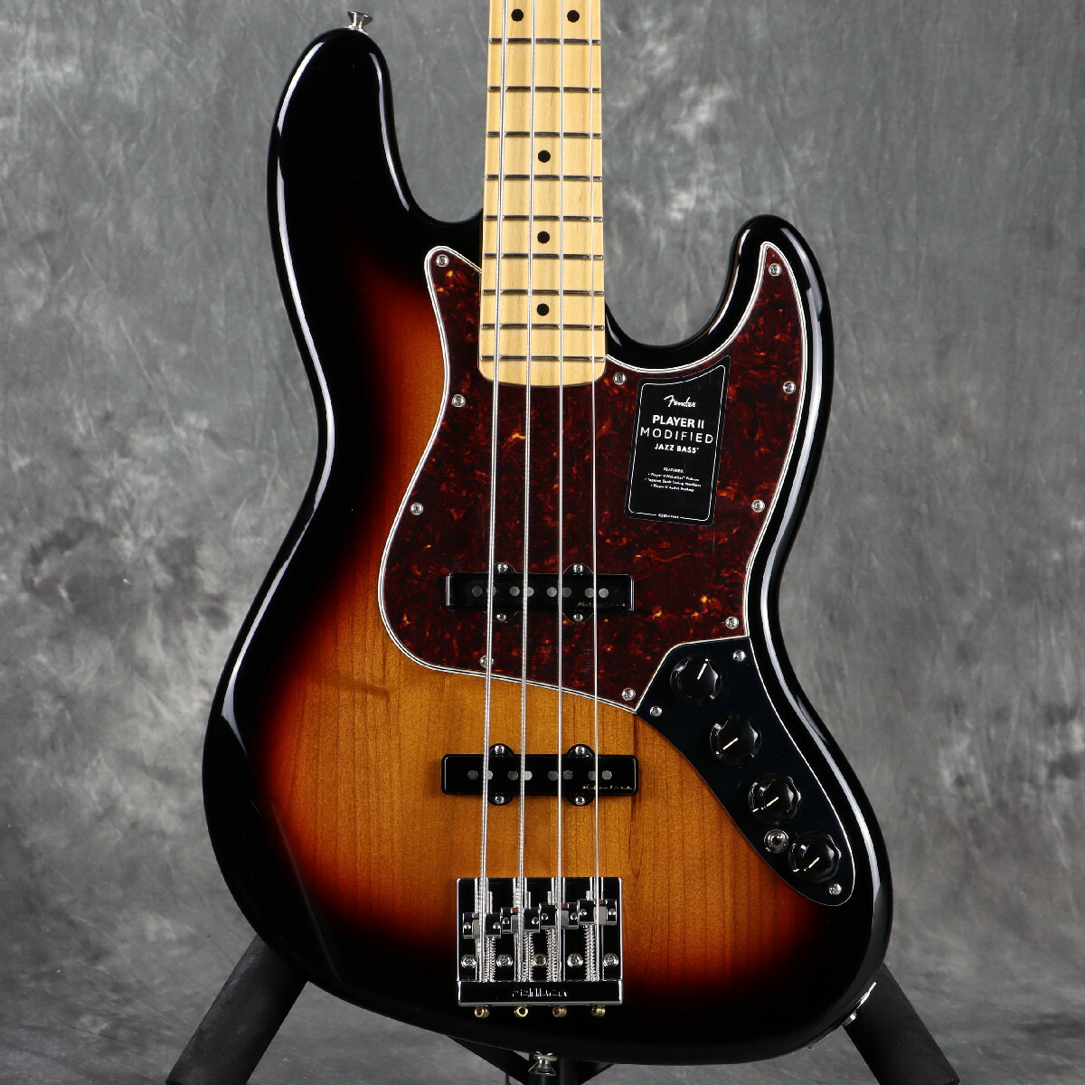 《WEBSHOPクリアランスセール》Fender / Player II Modified Active Jazz Bass Maple Fingerboard 3 Tone Sunburst フェンダー【PNG】