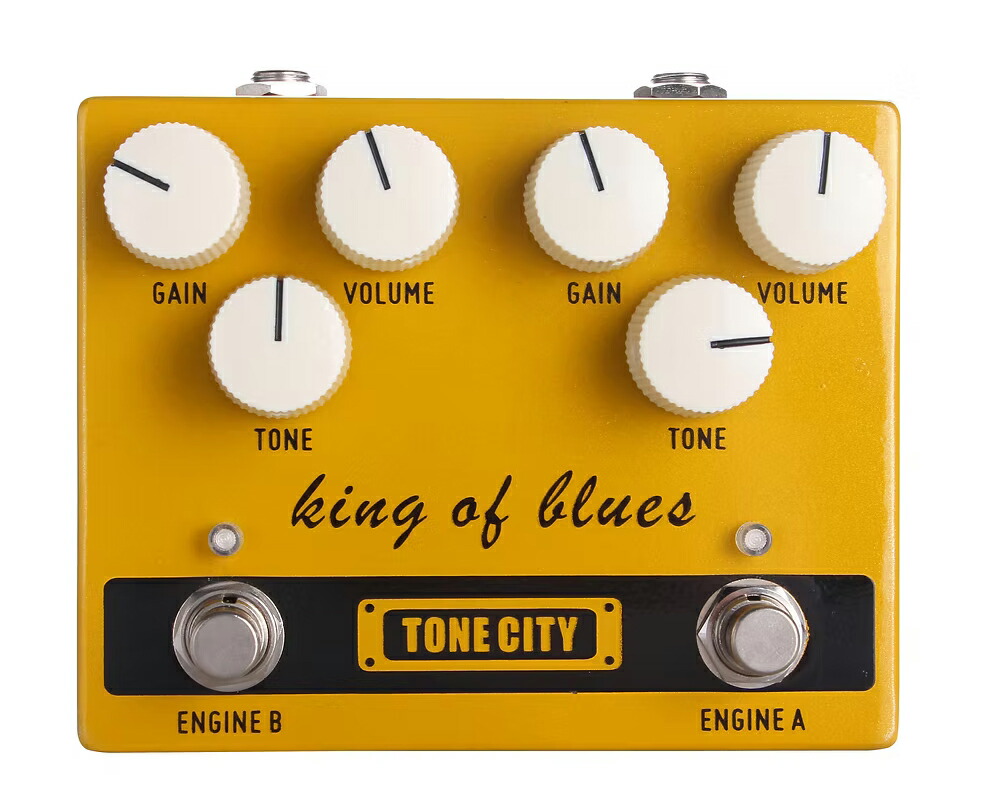 TONE CITY / KING OF BLUES デュアルオーバードライブ DELUXE PEDALS デラックスペダル 【国内正規品】【PNG】