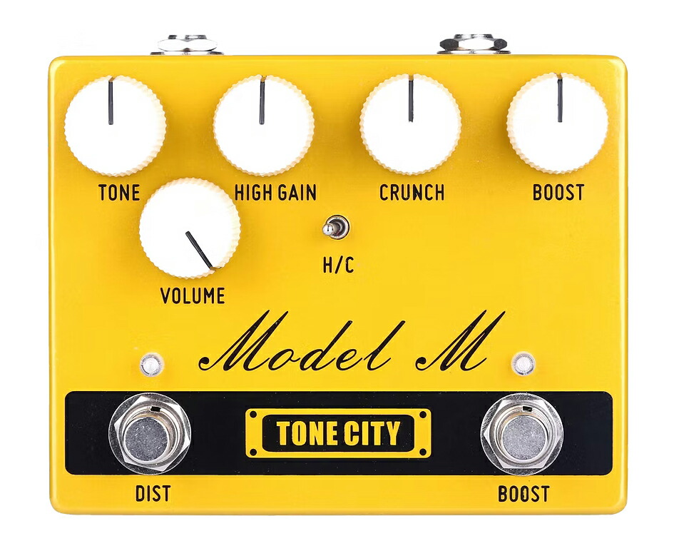 【新製品】 TONE CITY / MODEL M v.2 ディストーション DELUXE PEDALS デラックスペダル 【国内正規品】【PNG】