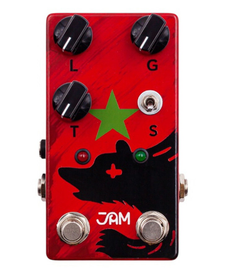 JAM Pedals / Red Muck mk2 Guitar Pedals/Distortion/Fuzz ディストーション ファズ ジャムペダルズ 【正規国内輸入代理店商品】