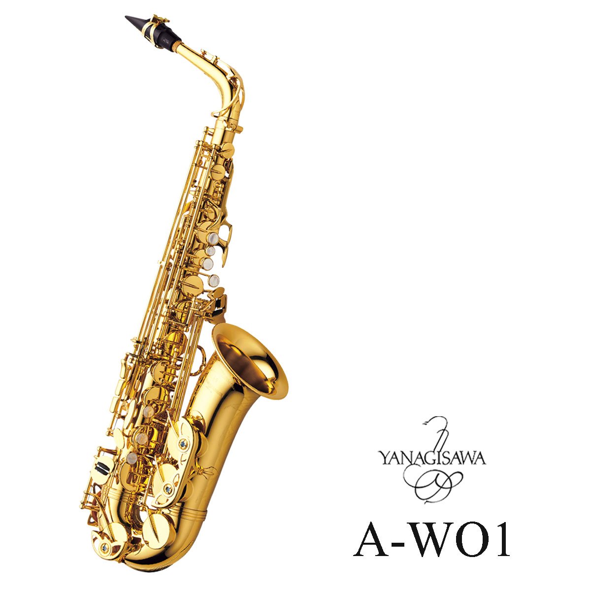 【在庫あり】Yanagisawa / A-WO1 ヤナギサワ アルトサックス ダブルオーシリーズイエローブラス ラッカー仕上《出荷前検品》【5年保証】 198,000円