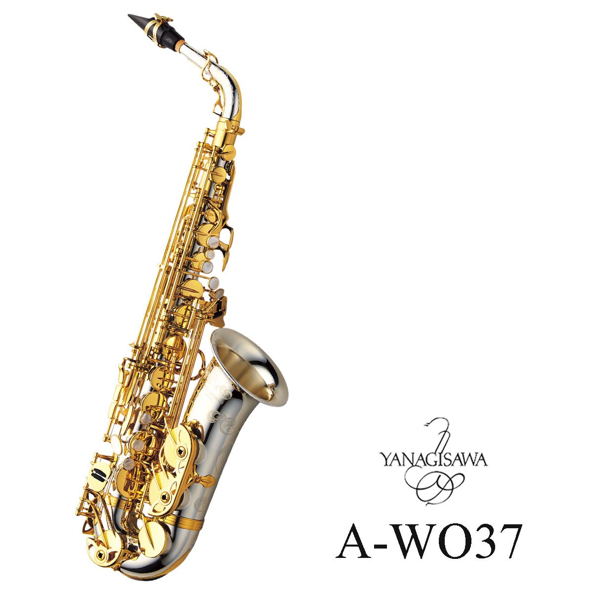 【在庫あり】Yanagisawa / A-WO37 ヤナギサワ アルトサックス スターリング シルバー製 クリアラッカー仕上【出荷前検品】【5年保証】｜イシバシ楽器　ＷＥＢ　ＳＨＯＰ
