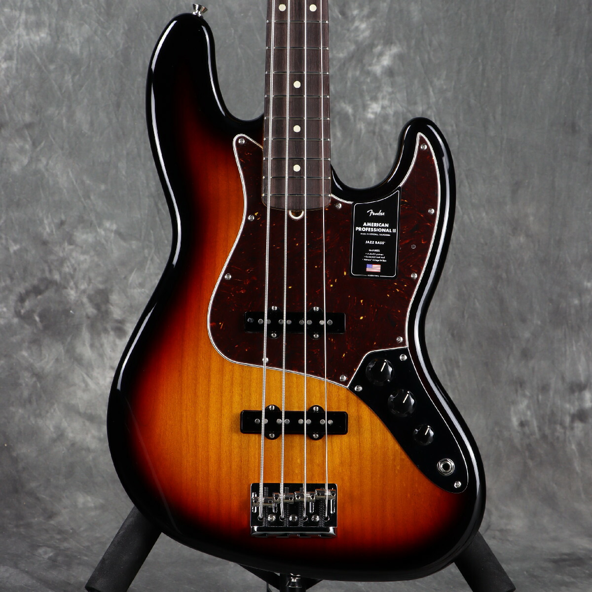 Fender / American Professional II Jazz Bass Rosewood Fingerboard 3-Color Sunburst フェンダー【3.87kg】[S/N US25039753]【YRK】