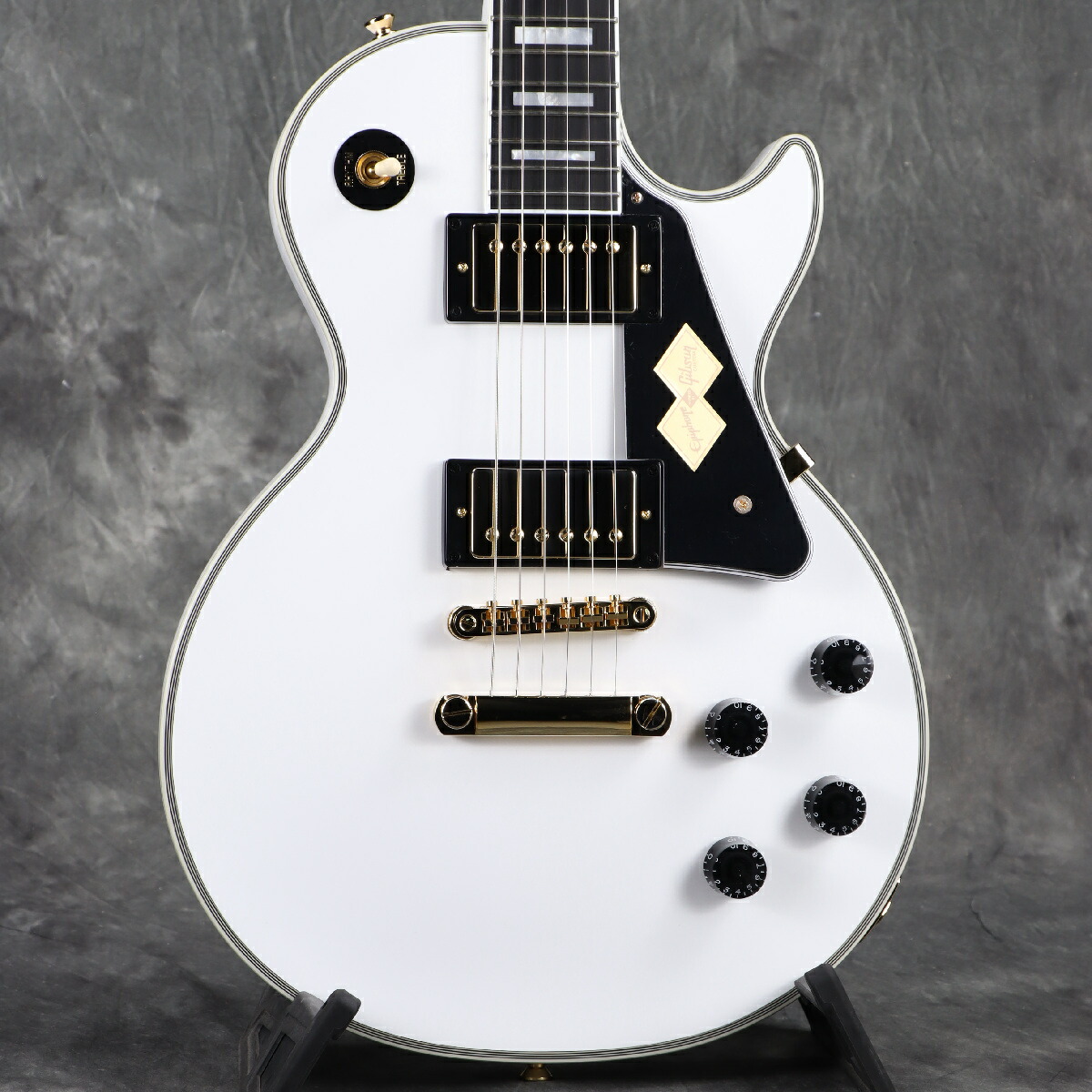 Epiphone / Inspired by Gibson Custom Les Paul Custom Alpine White エピフォン 【未展示品】[3.86kg][S/N 25101524908]【YRK】