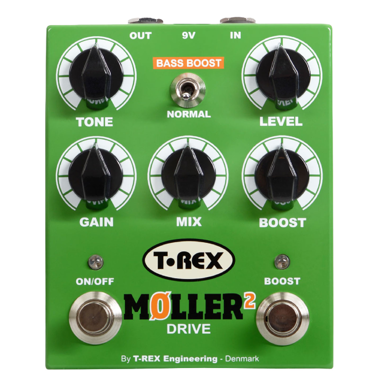 《購入特典有り》T-REX / MOLLER 2 オーバードライブ/ブースター ティーレックス【国内正規品】《Fenderギター/ベース用シールドケーブルプレゼント》｜イシバシ楽器　ＷＥＢ　ＳＨＯＰ