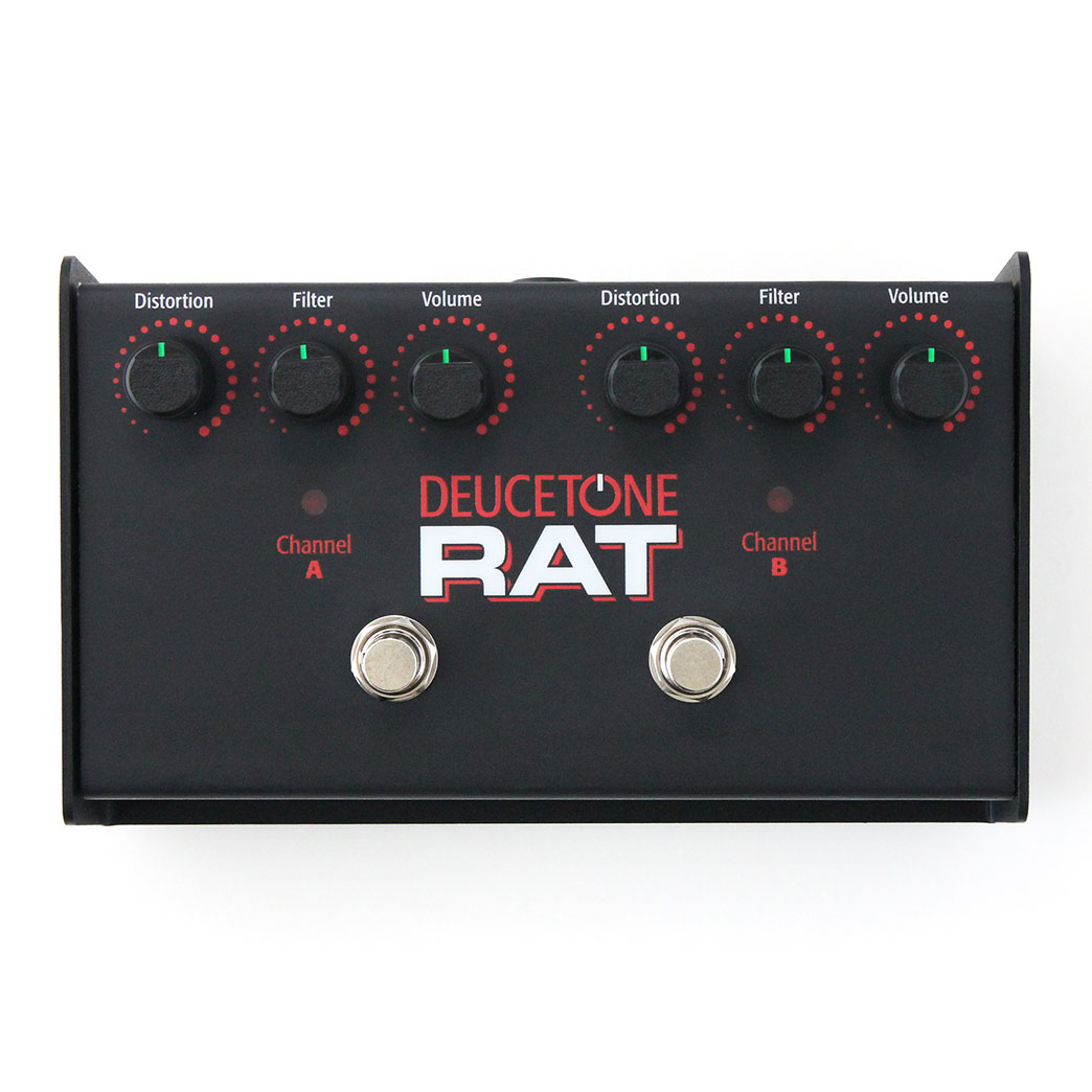 【ACアダプター付き】ProCo / Deucetone RATDual Distortion Pedal ディストーション ラット《ACアダプター(DC-009SP)プレゼント》