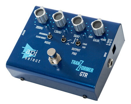 api / TranZformer GTR ギターペダル/イコライザー＆ブースト エーピーアイ 【国内正規品】