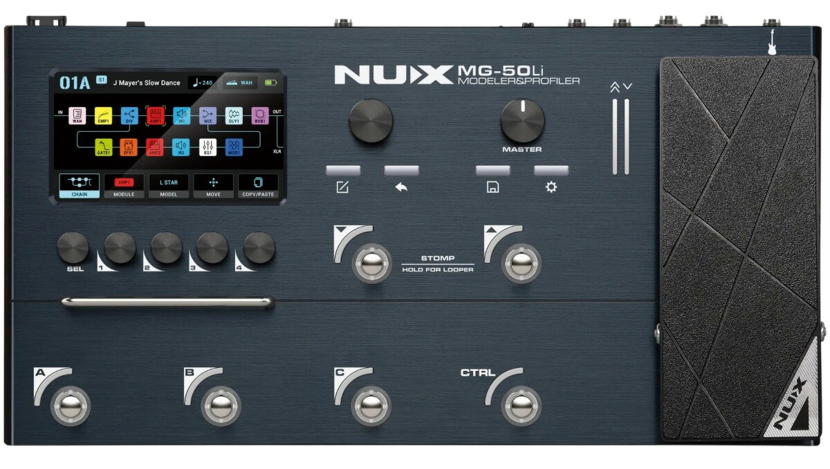 【新製品】 NUX / MG-50Li Modeler & Profiler Shadow Mist マルチエフェクター【国内正規品】《予約注文/2026年5月初旬～中旬頃入荷予定》【PNG】