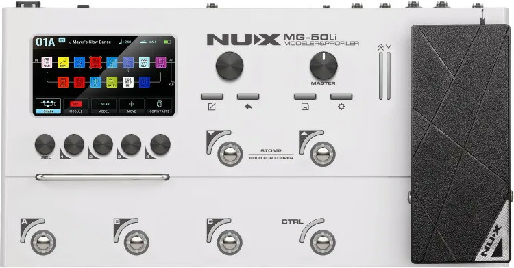 新製品】 NUX / MG-50Li Modeler & Profiler Cloud White マルチ