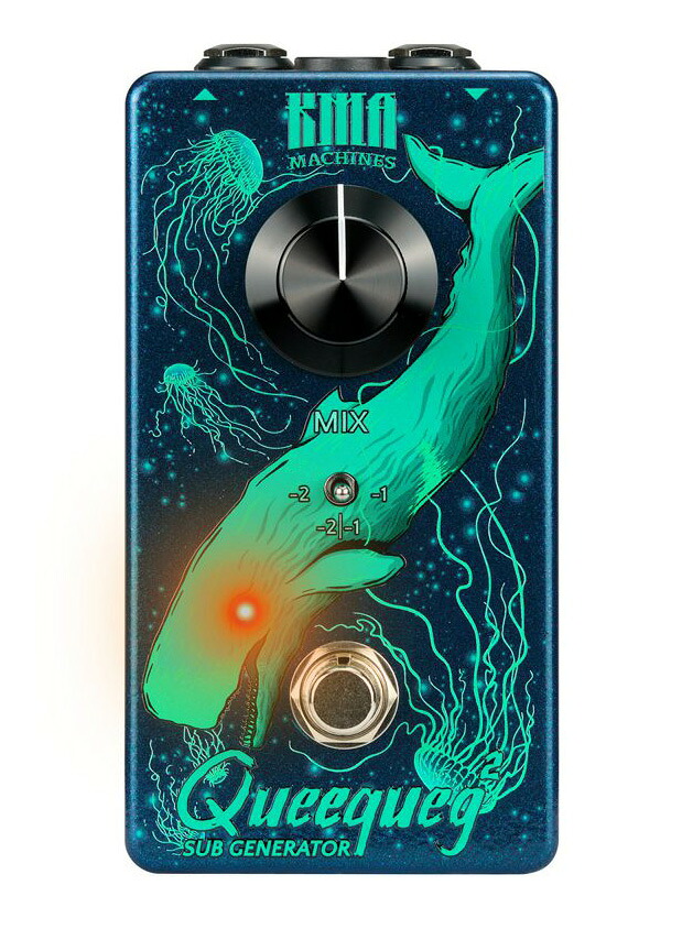 KMA MACHINES / Queequeg 2 Sub Octave Generator アナログ・モノフォニック・サブオクターバー【正規国内輸入代理店商品】