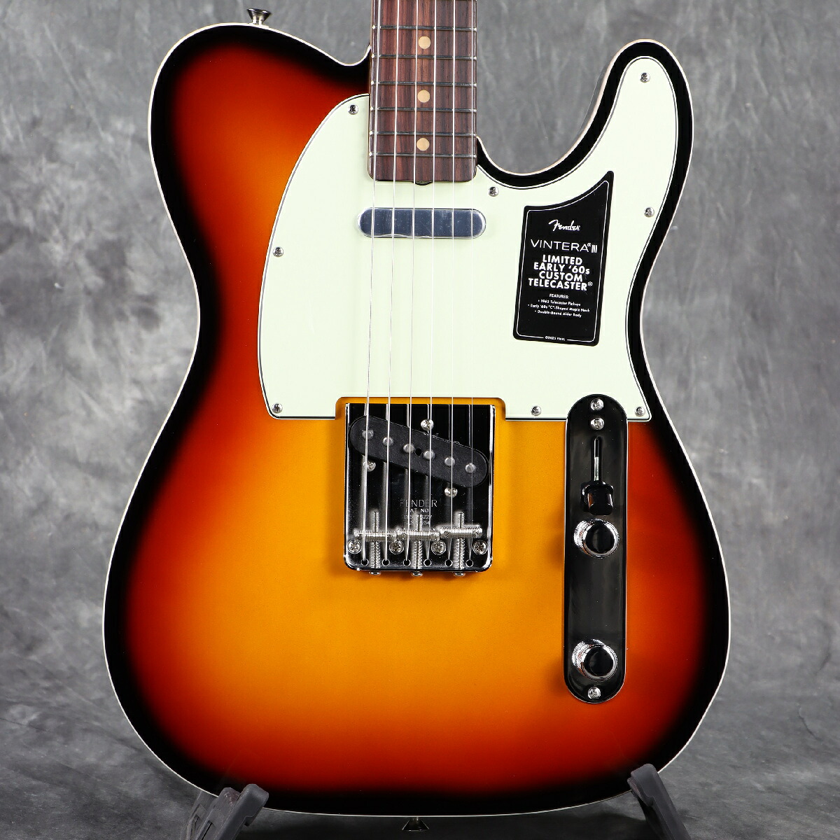Fender / Limited Edition Vintera III Early '60s Telecaster Custom Rosewood Fingerboard 3-Color Sunburst フェンダー【3.5kg】[S/N MX26018150]【YRK】