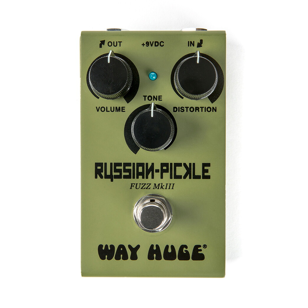 《購入特典有り》Way Huge / WM42 Smalls RUSSIAN-PICKLE FUZZ MkIII ファズ ウェイヒュージ《ACアダプター(DC-009SP)プレゼント》｜イシバシ楽器　ＷＥＢ　ＳＨＯＰ