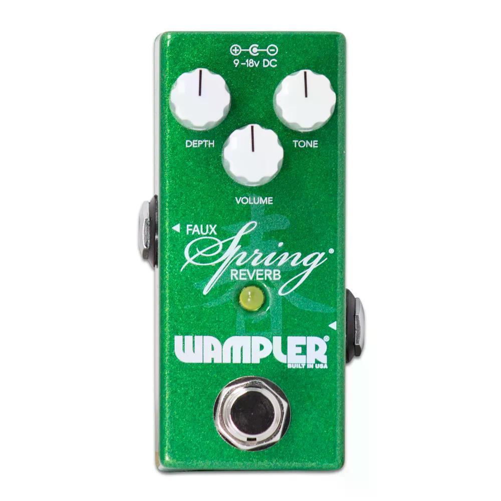 《購入特典有り》Wampler Pedals / Mini Faux Spring Reverb 高音質スプリングリバーブ ワンプラーペダル【国内正規品】《Fenderギター/ベース用シールドケーブルプレゼント》|イシバシ楽器 WEB SHOP