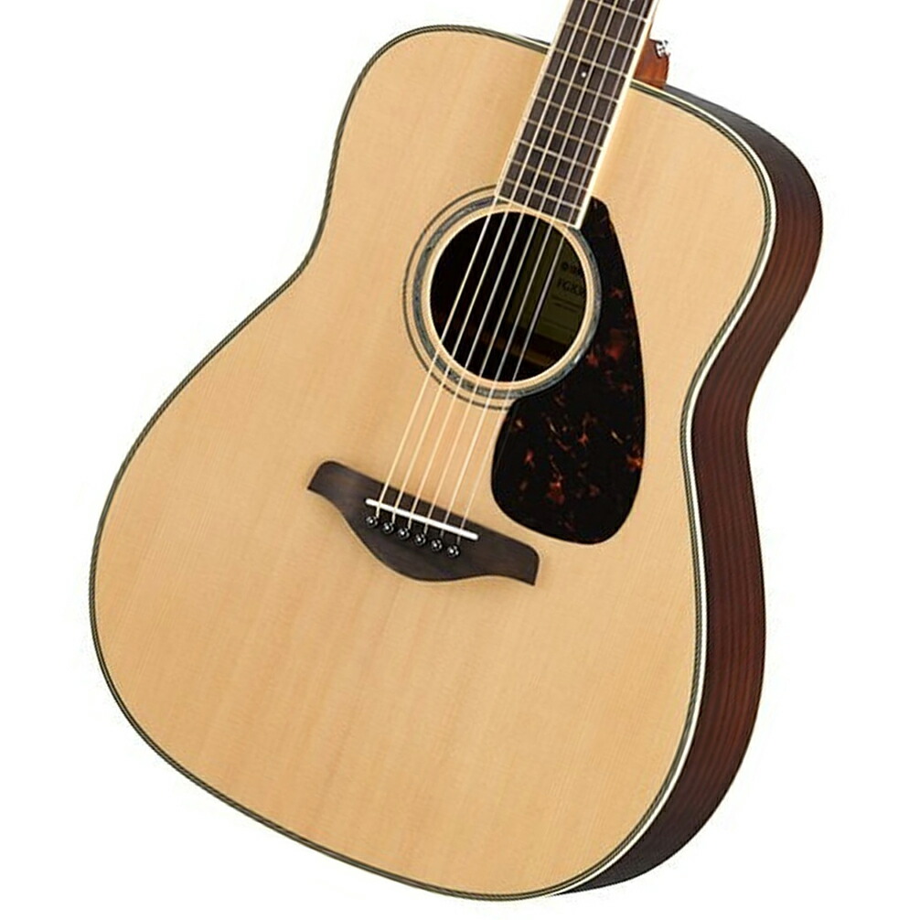 YAMAHA / FG830 NT Natural ヤマハ アコースティックギター 単板スプルースTop ローズウッドSide/Back【正規品】【PNG】｜イシバシ楽器　ＷＥＢ　ＳＨＯＰ