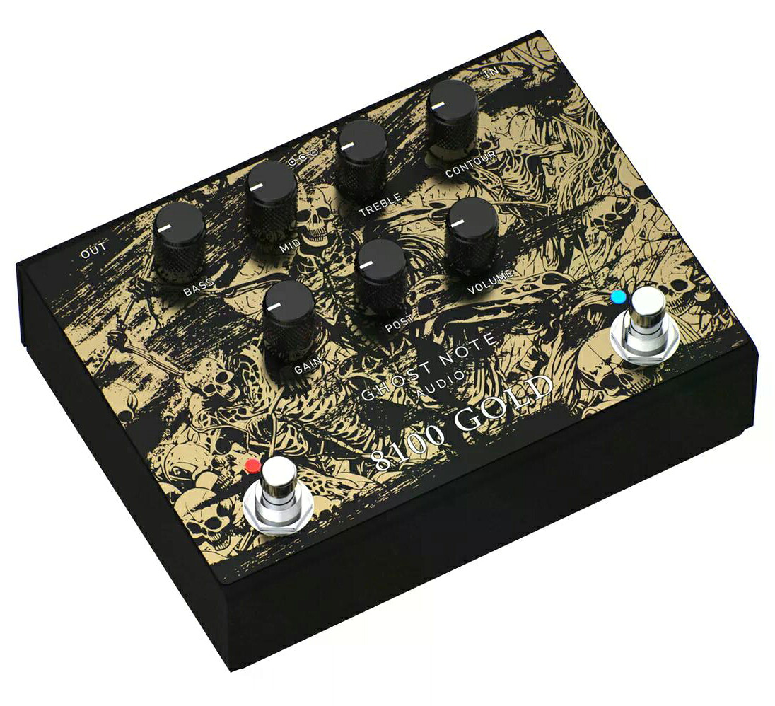 ［Valvestateスタイル・プリアンプ］ Ghost Note Audio / 8100 GOLD Solid State Preamplifier プリアンプ ゴーストノートオーディオ【国内正規品】｜イシバシ楽器　ＷＥＢ　ＳＨＯＰ