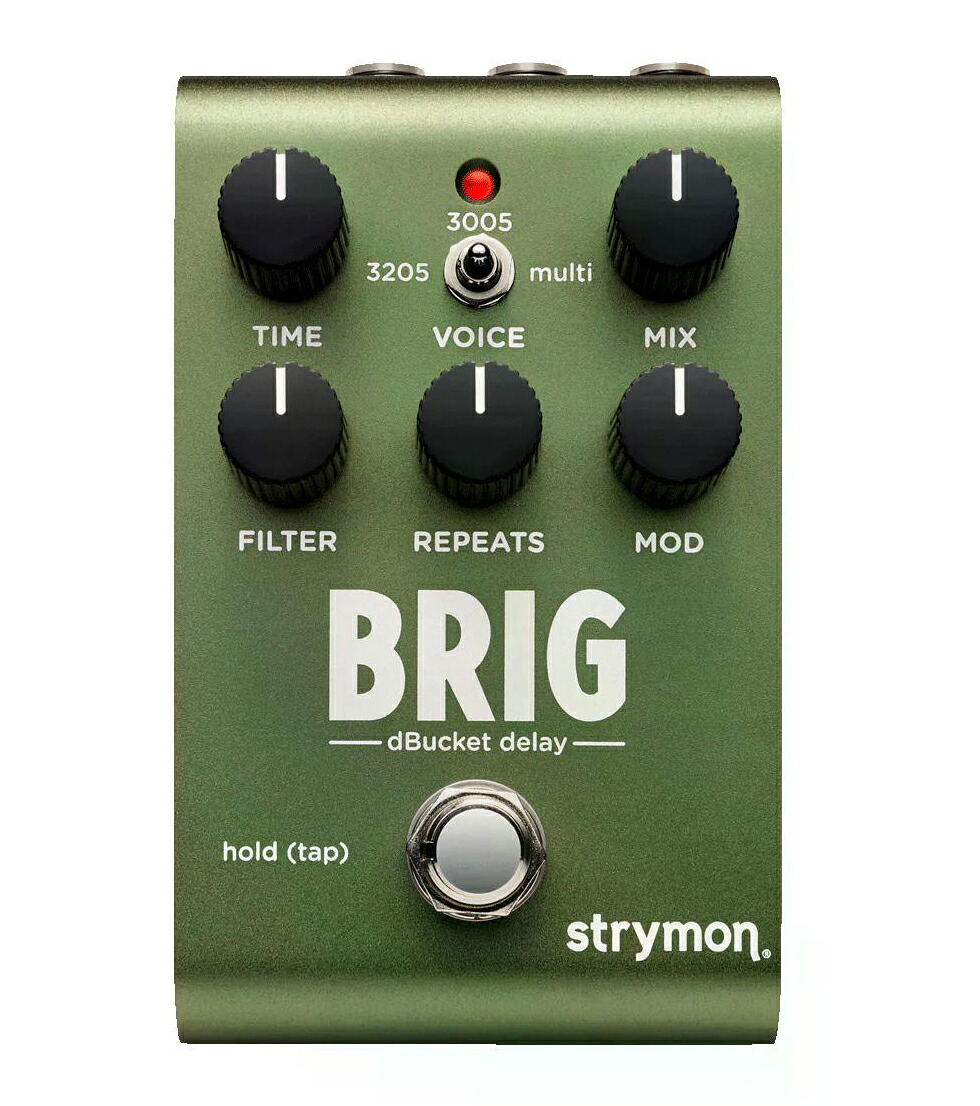 《特典有り》[正真正銘のオーガニックエコー] Strymon / BRIG dBucket Delay ディレイ オーガニックエコー ストライモン 【国内正規品】《ACアダプター(DC9/550)プレゼント》｜イシバシ楽器　ＷＥＢ　ＳＨＯＰ