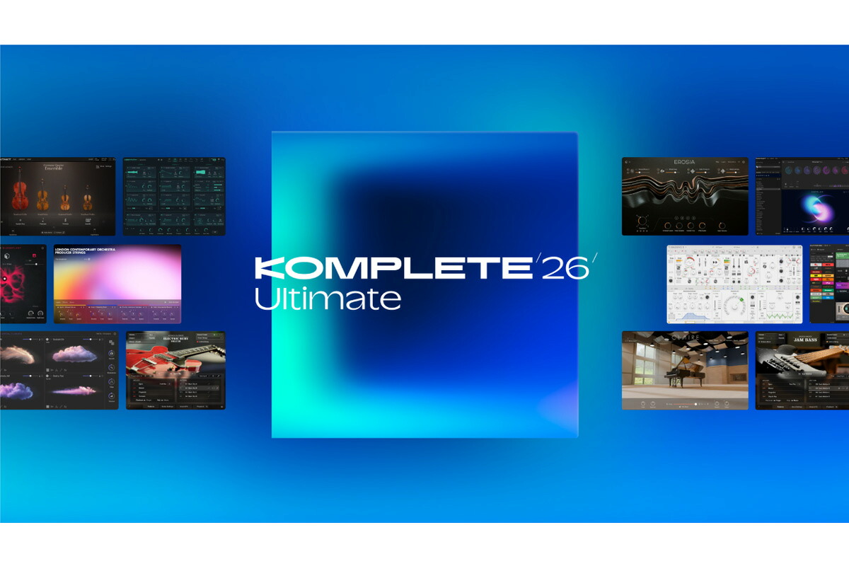 Native Instruments / Komplete 26 Ultimate【メール納品 代引不可】【PNG】｜イシバシ楽器　ＷＥＢ　ＳＨＯＰ