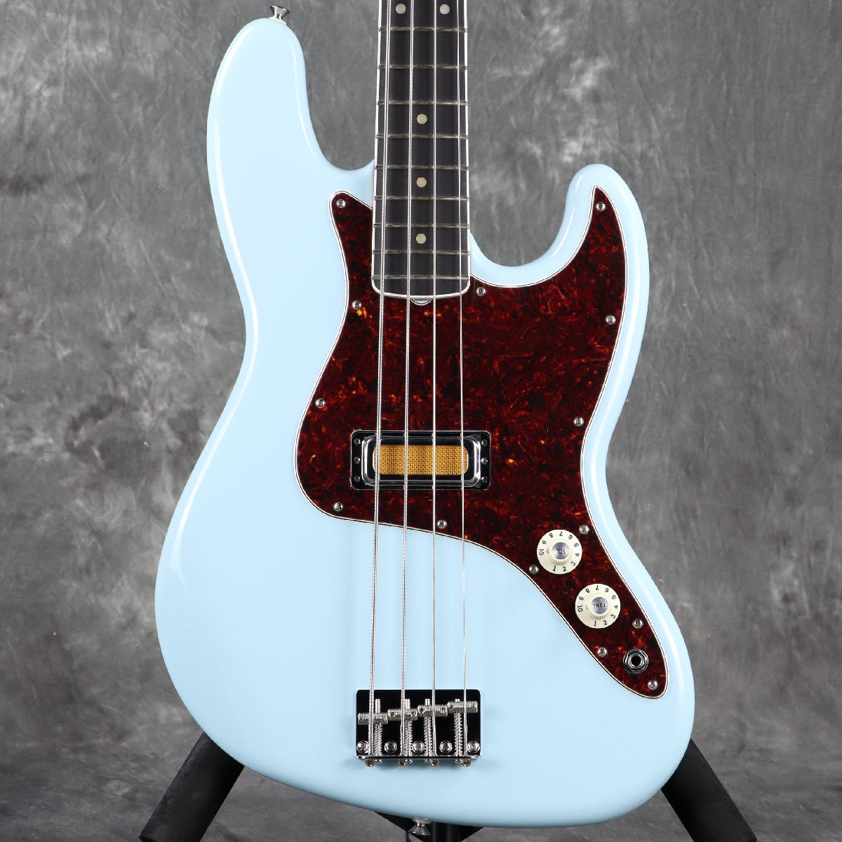 《WEBSHOPクリアランスセール》Fender / Gold Foil Jazz Bass Ebony Fingerboard Sonic Blue【4.18kg】[S/N MX22281279]【長期在庫処分アウトレット品】【PNG】｜イシバシ楽器　ＷＥＢ　ＳＨＯＰ