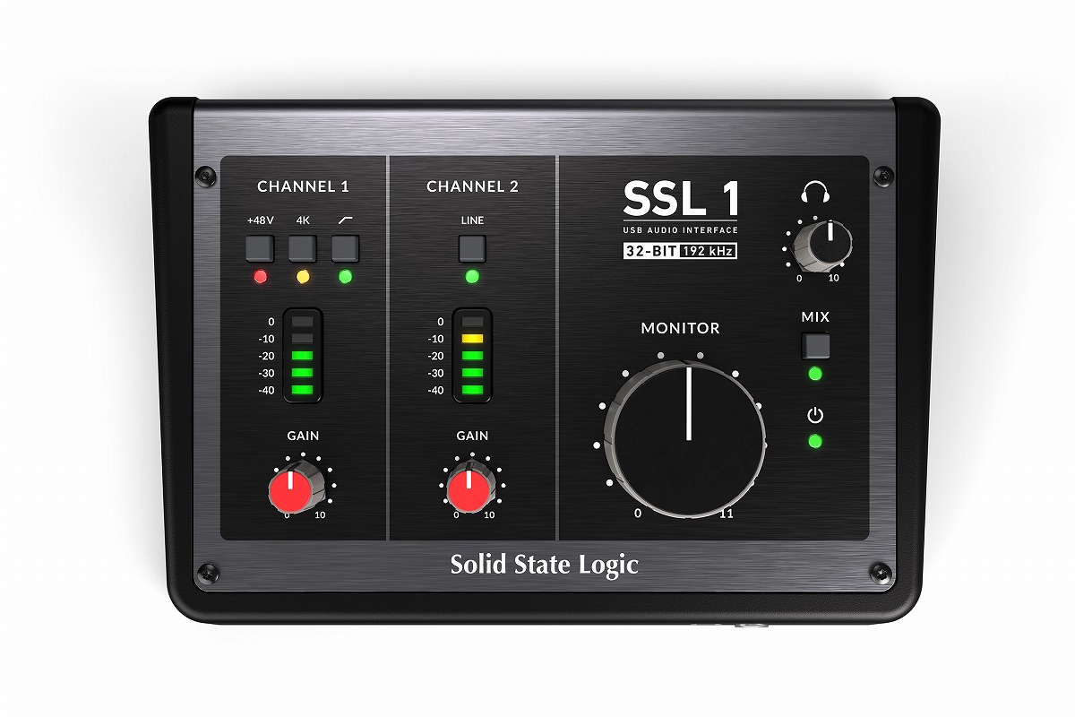 Solid State Logic (SSL) ソリッドステートロジック / SSL1 USBオーディオインターフェース【PNG】|イシバシ楽器 WEB SHOP