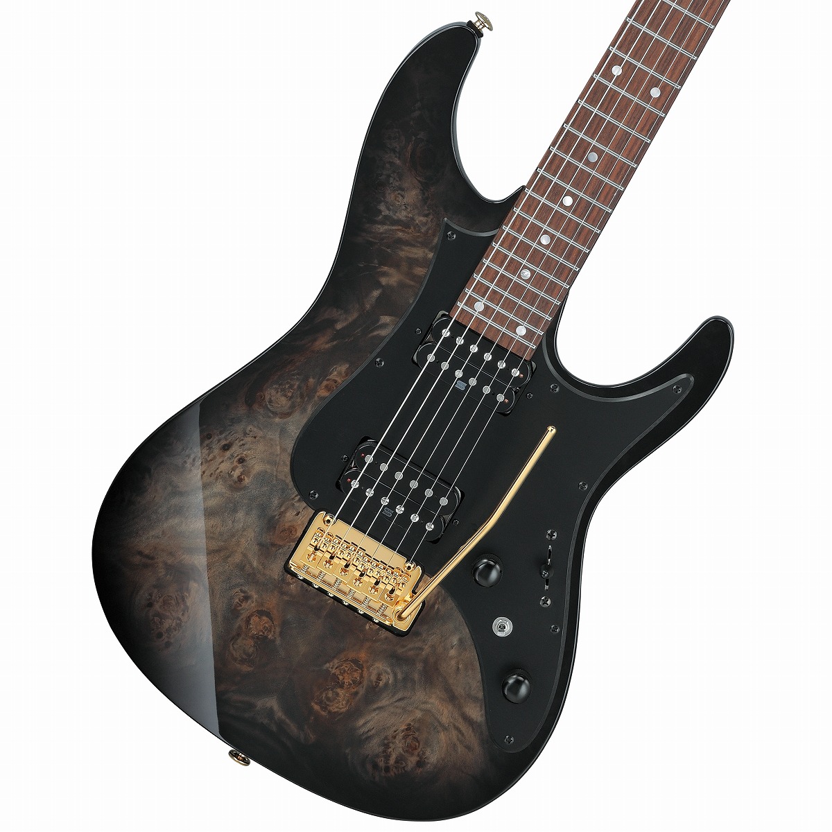 Ibanez / AZ41P1PB-TGB (Transparent Gray Burst) アイバニーズ エレキギター [お取り寄せ商品]【新製品】《ストラップブロックプレゼント！》【PNG】｜イシバシ楽器　ＷＥＢ　ＳＨＯＰ