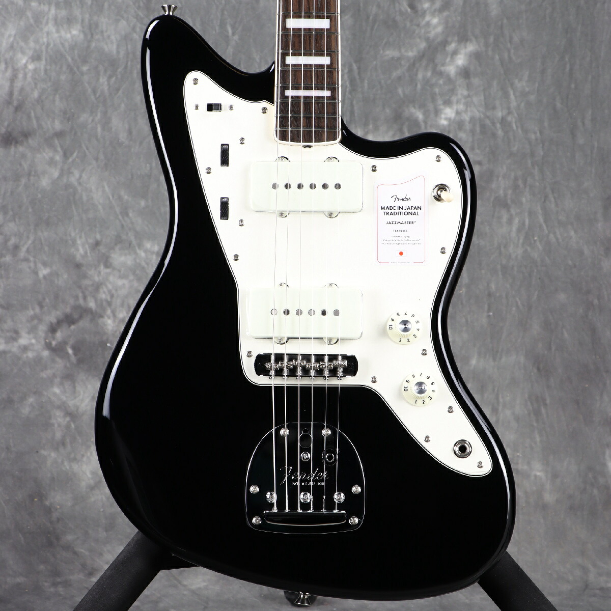 Fender / Made in Japan Traditional L60s Jazzmaster Rosewood Fingerboard Black フェンダー [25年3月追加モデル]【3.53kg】[S/N JD26014352]《FENDER充電式チューナープレゼント!》【YRK】｜イシバシ楽器　ＷＥＢ　ＳＨＯＰ